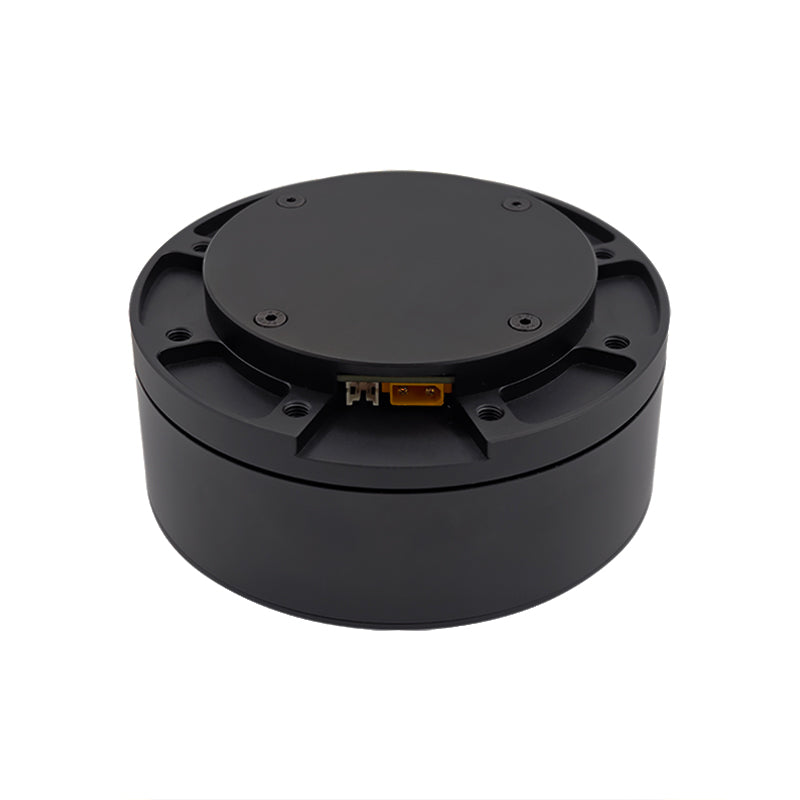 The center hole can pass the slip ring line. Built-in drive encoder 485CAN high-quality PTZ motor