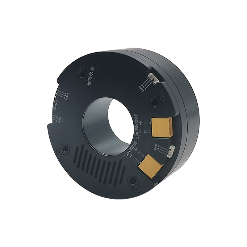 Hollow Shaft Brushless DC Motor 1Nm Center Hole Integrated Motor
