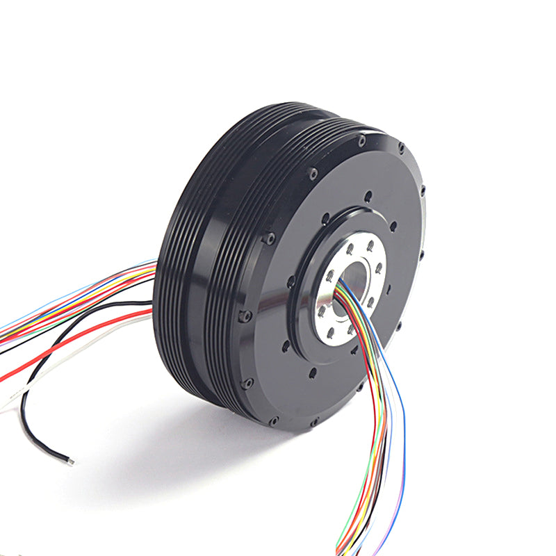 High Quality High Torque Brushless DC Motor DD Servo Motor with Slip Ring and Encoder for Industrial Robot Arm Joint
