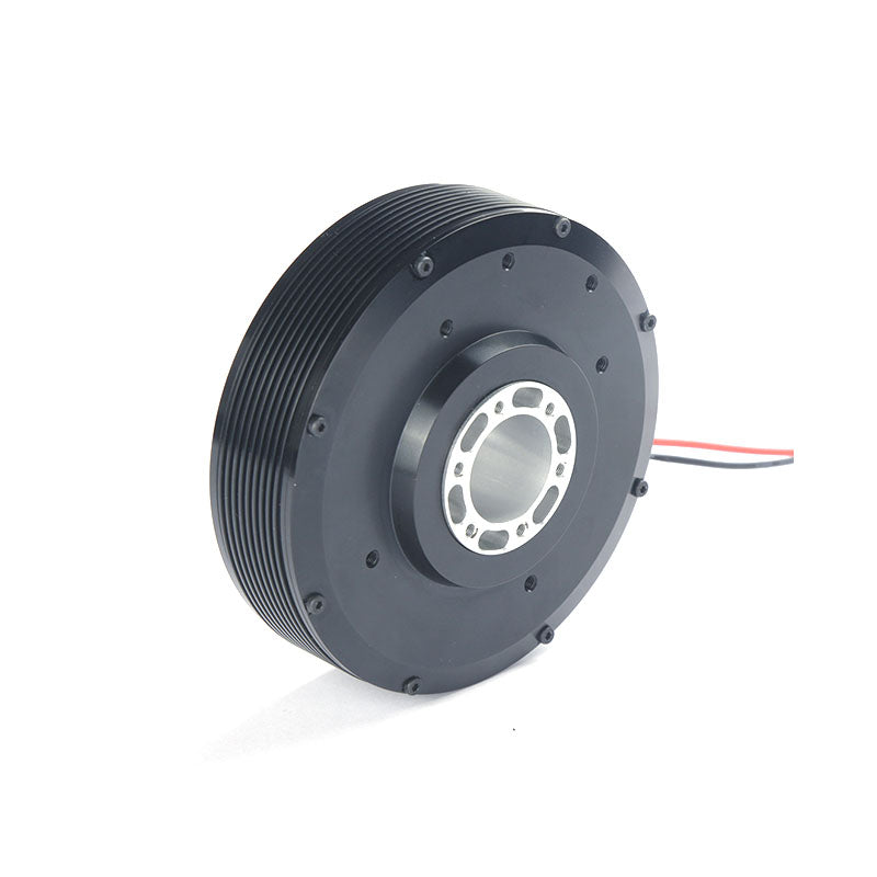 High Torque Big Hollow Shaft Brushless DC Direct Drive Servo Motor with Slip Ring for Robot Arm Joint Hub Wheel Motor
